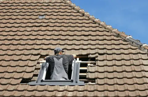 Pose de velux - Thésée